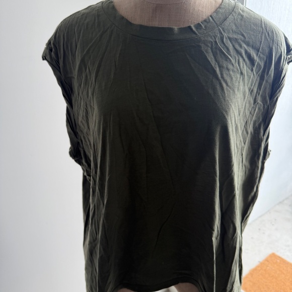 All Saints Muscle Top in Olive Green Size Medium - Picture 2 of 6